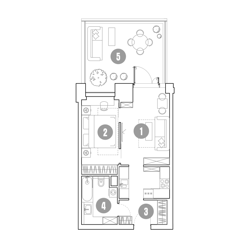 2 ккв (Евро) 59,6 м²