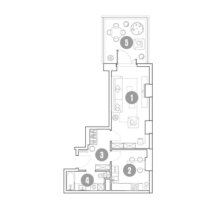 1 ккв 56 м²