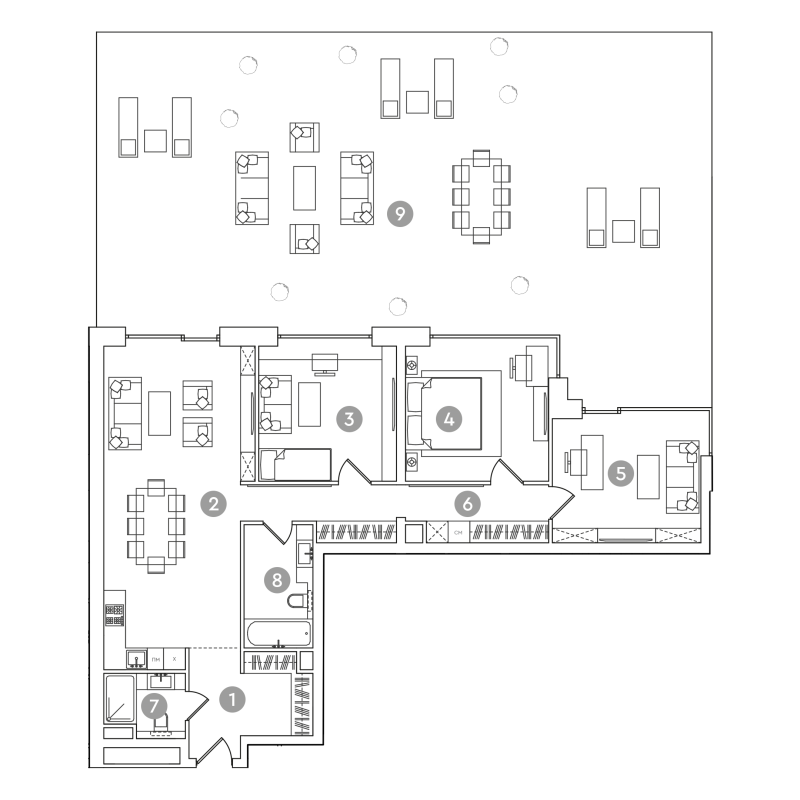 4 ккв (Евро) 255,5 м²