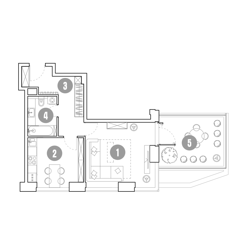 1 ккв 58,3 м²