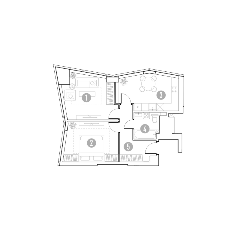 2 ккв 54,7 м²