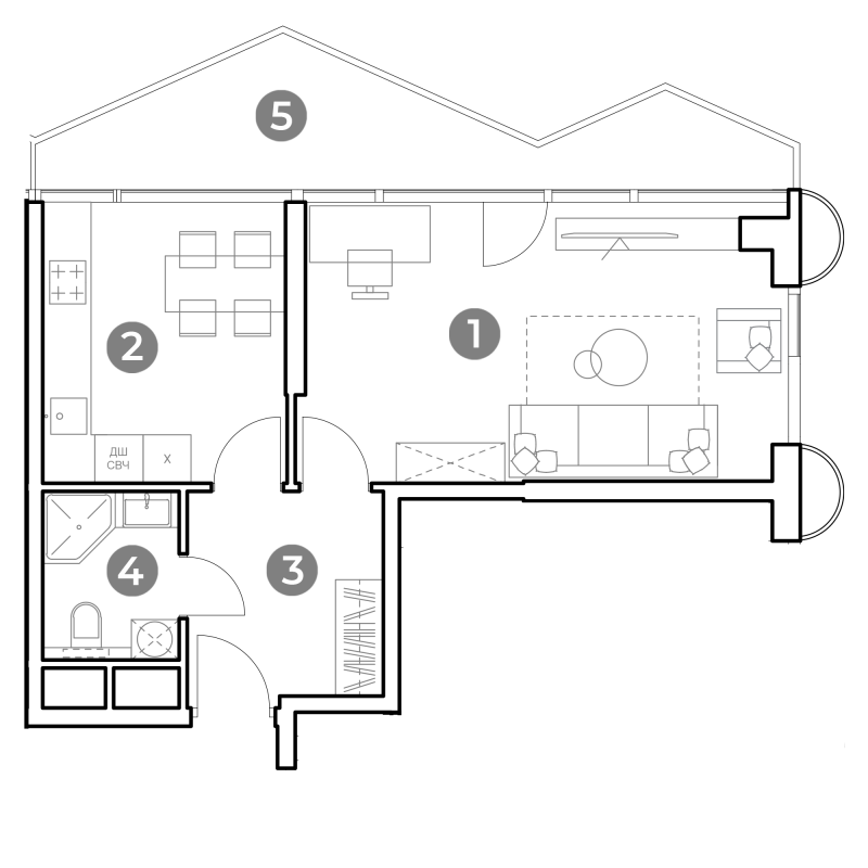 1 ккв 52,7 м²