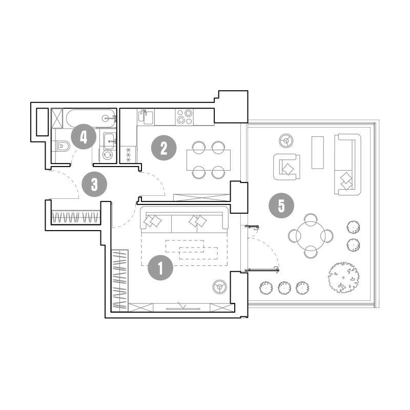 1 ккв 61,8 м²