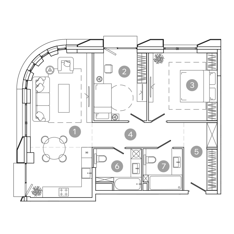 3 ккв (Евро) 78,5 м²