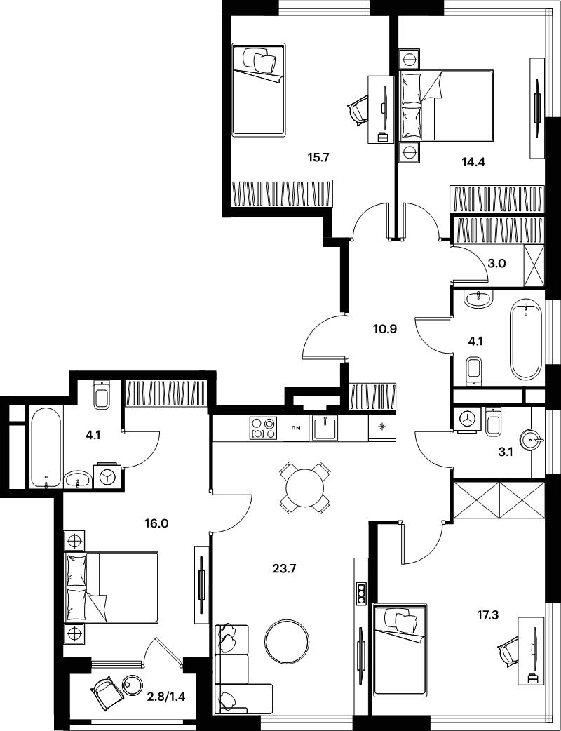 5 ккв (Евро)