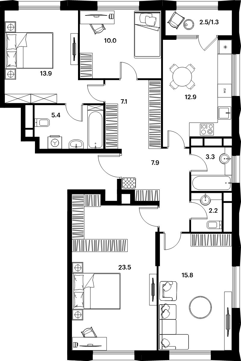 4 ккв