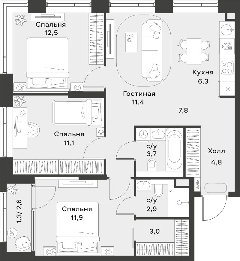 4 ккв (Евро)