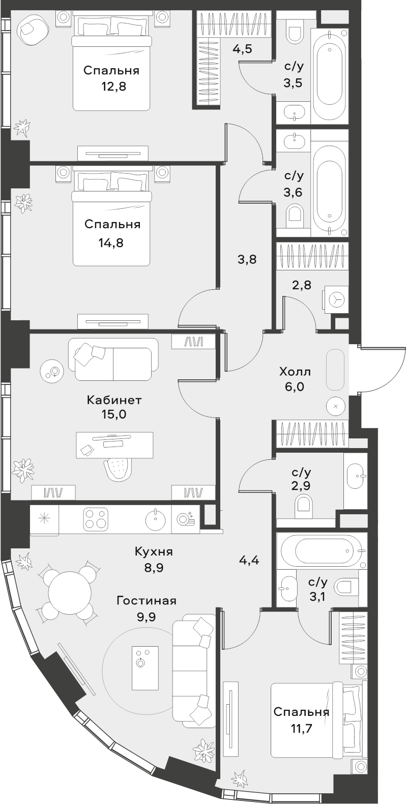 5 ккв (Евро)