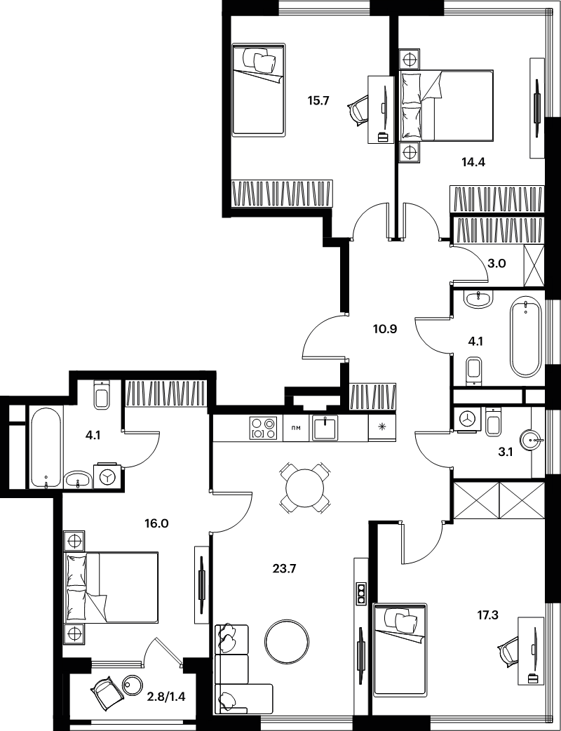 5 ккв (Евро)