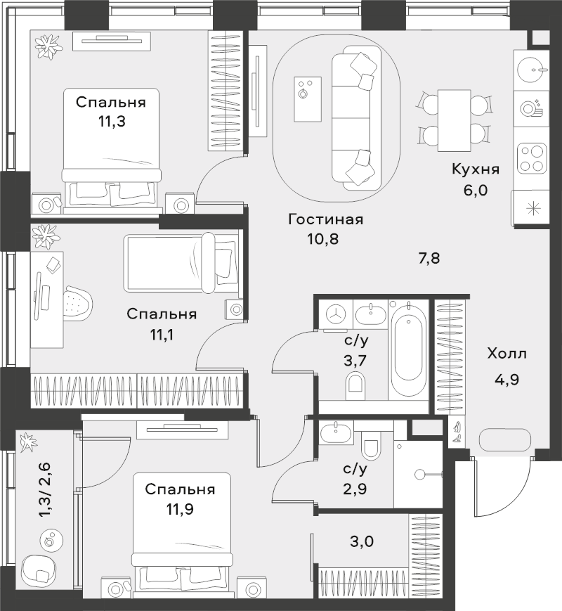 4 ккв (Евро)
