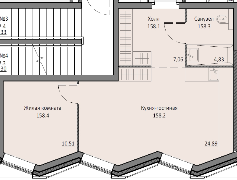 2 ккв (Евро) 47,2 м²