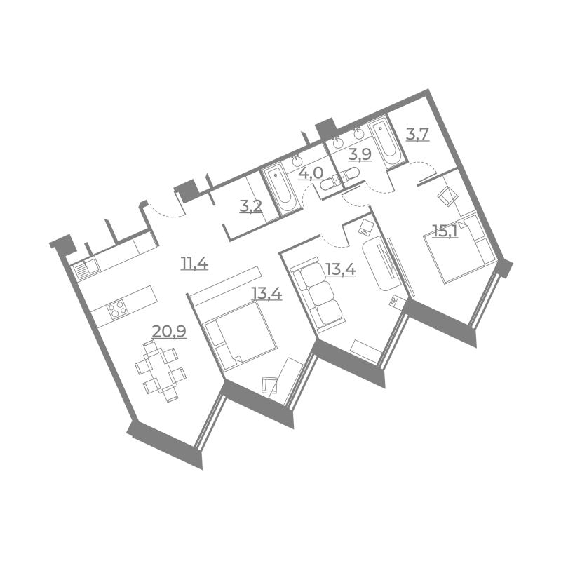 4 ккв (Евро)