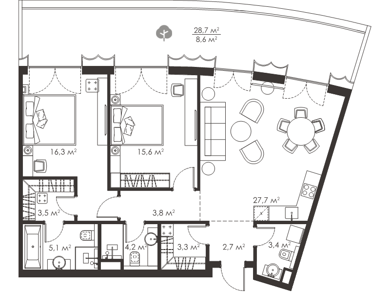 3 ккв (Евро)