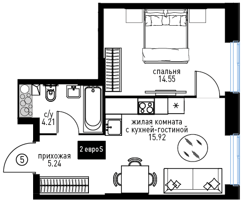 2 ккв (Евро)