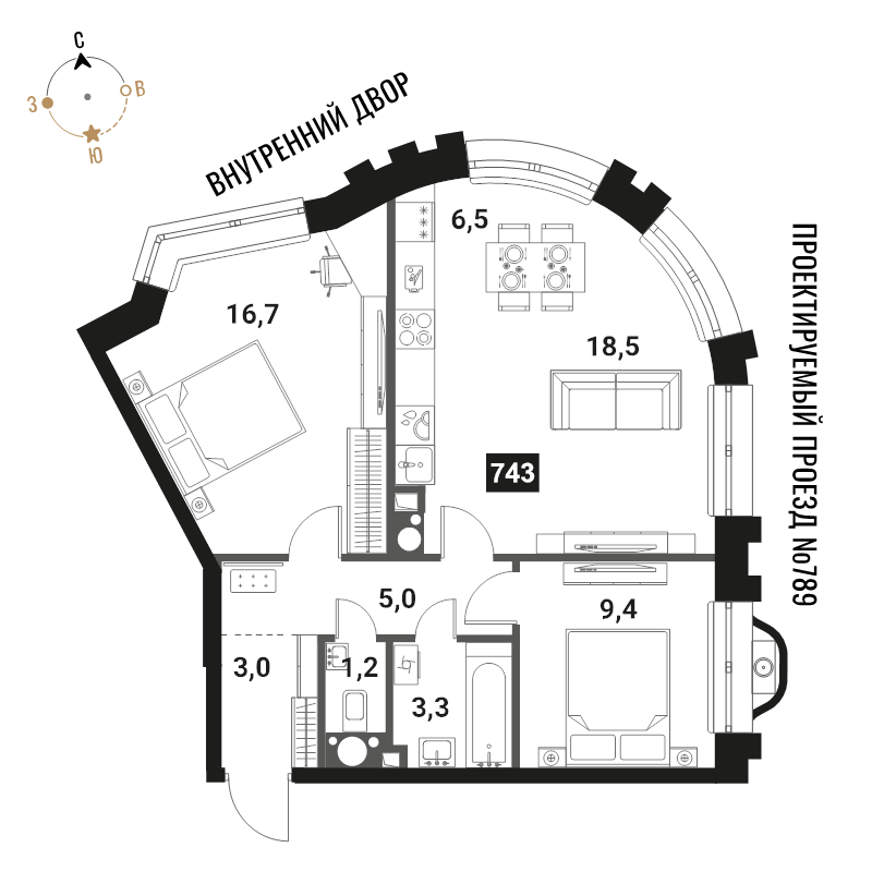 3 ккв (Евро)