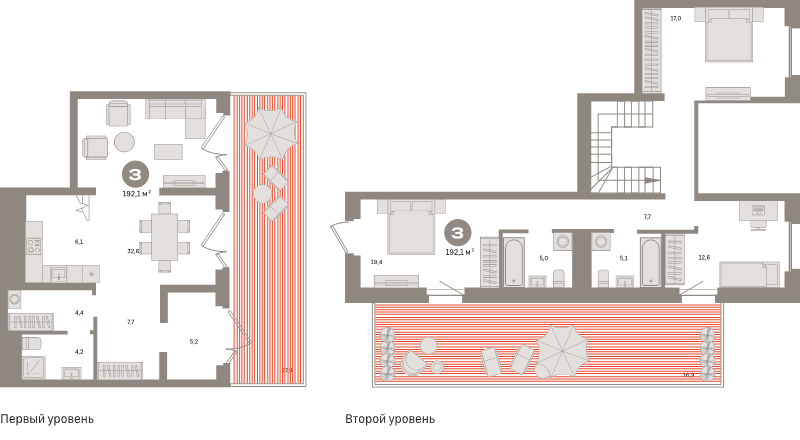 4 ккв (Евро) 192,1 м²