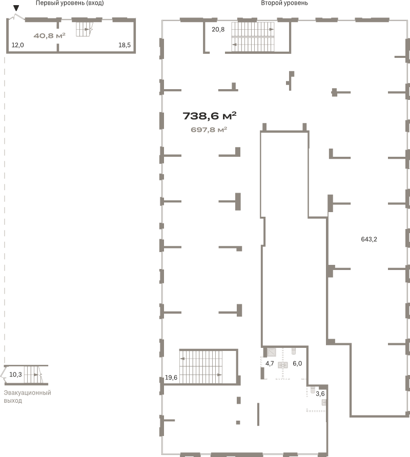 К. пом 738,6 м²