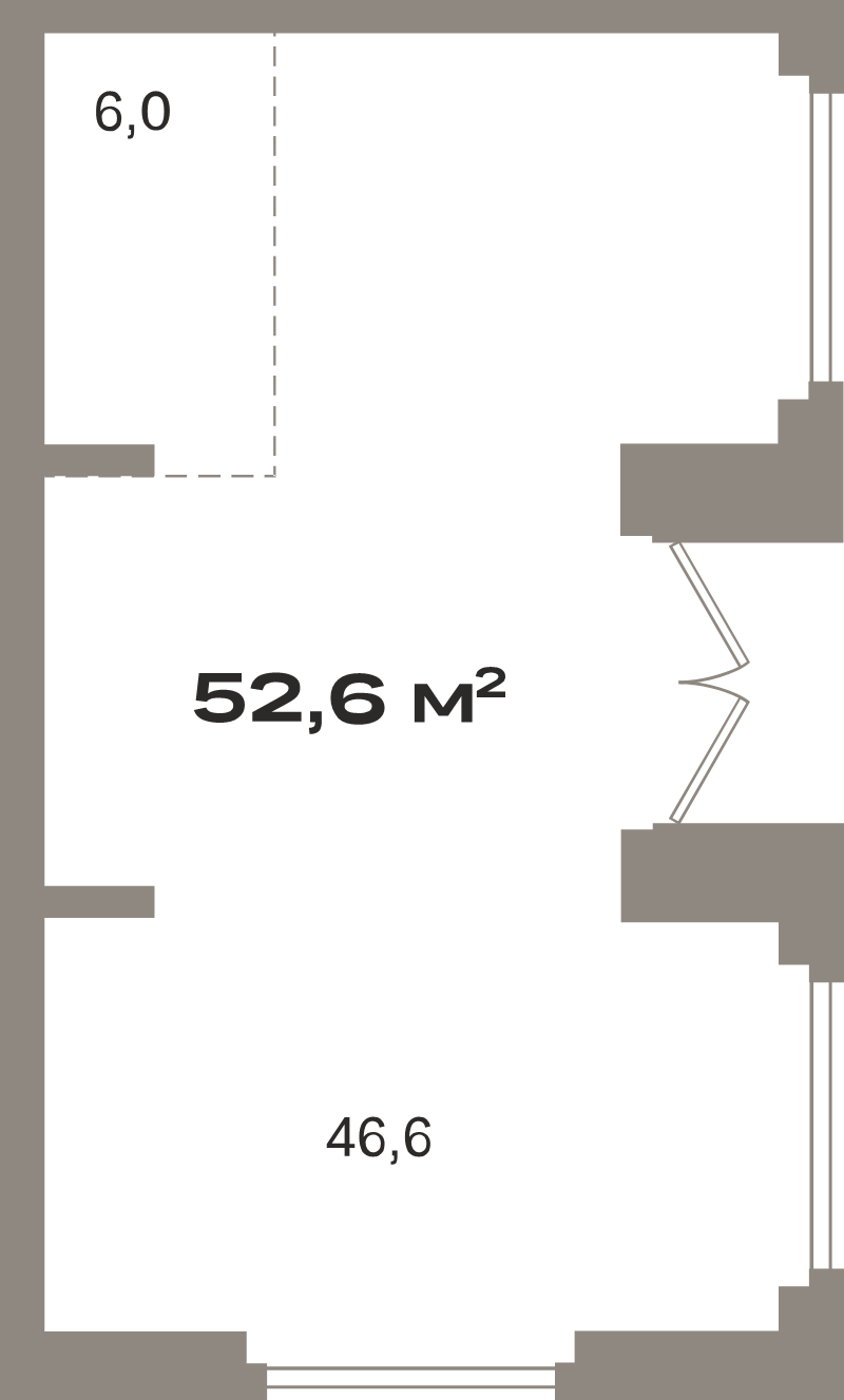 К. пом 52,6 м²