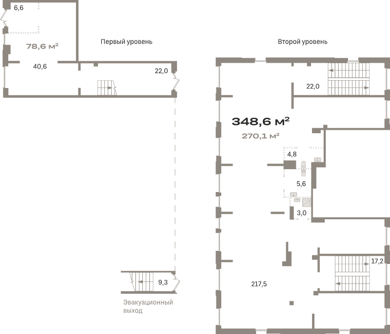 К. пом 348,6 м²