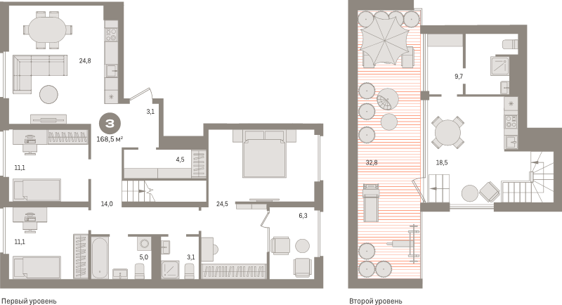4 ккв (Евро) 169,5 м²