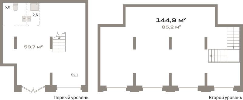 К. пом 144,9 м²