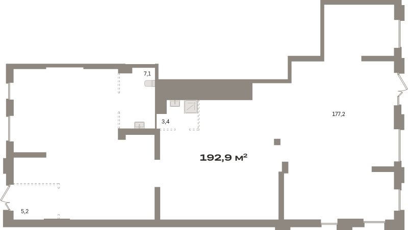 К. пом 192,9 м²