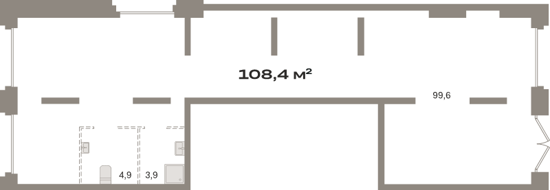 К. пом 108,4 м²