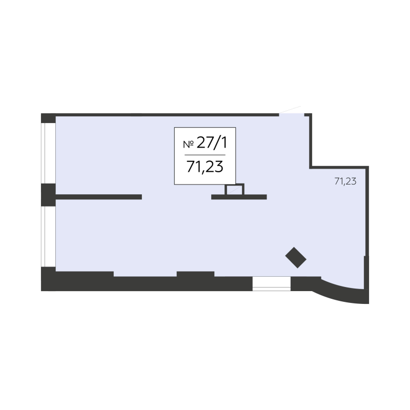 К. пом 71,2 м²