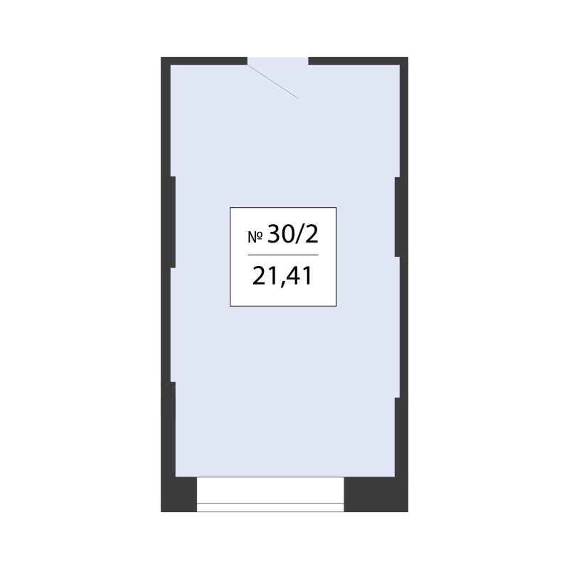 К. пом 21,4 м²