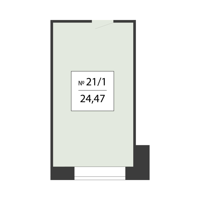 К. пом 24,5 м²