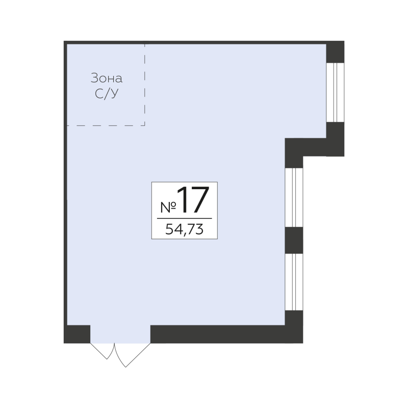 К. пом 54,7 м²