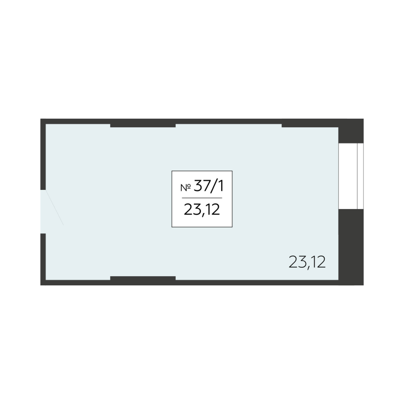 К. пом 23,1 м²