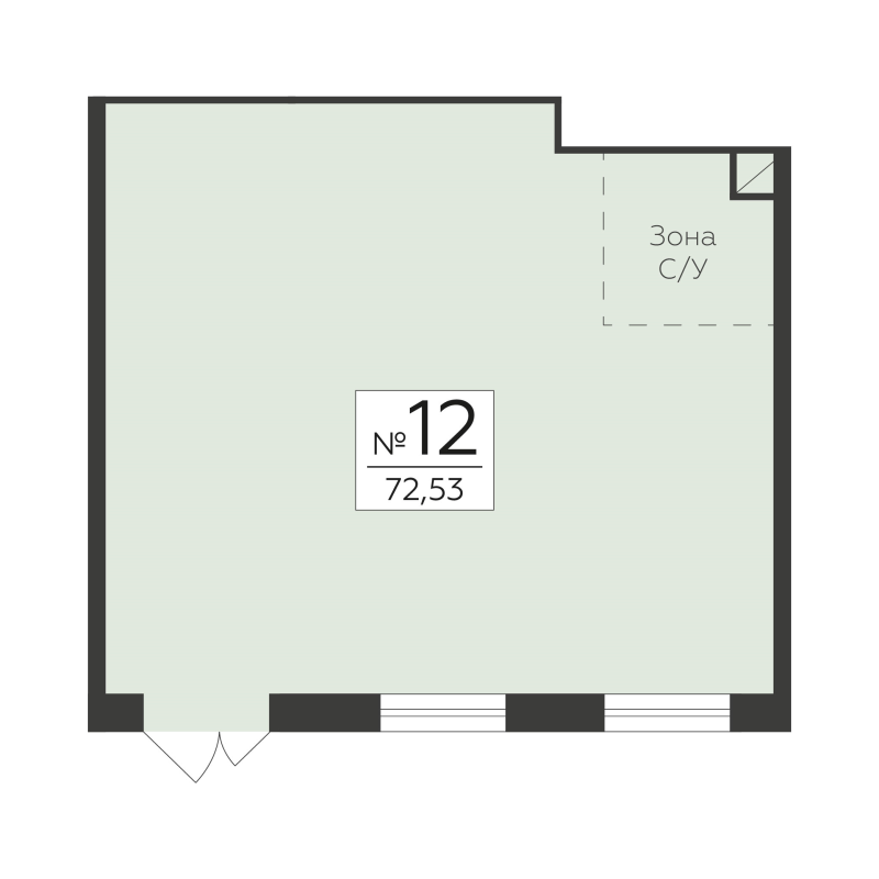 К. пом 72,5 м²