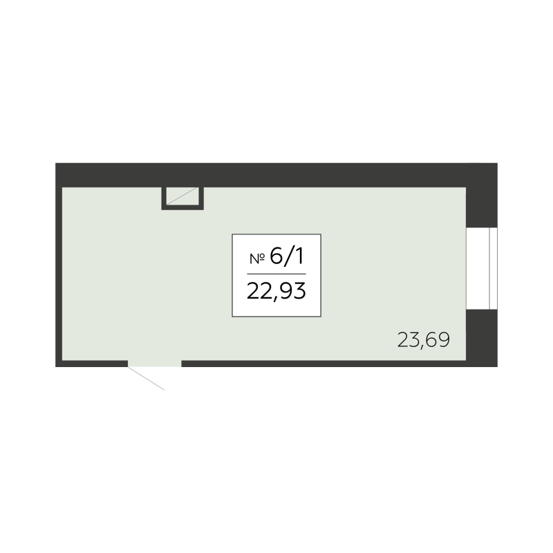 К. пом 23,7 м²