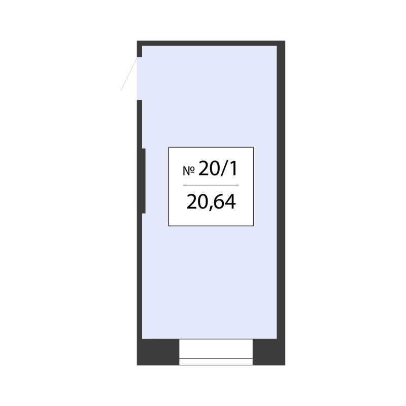 К. пом 20,6 м²