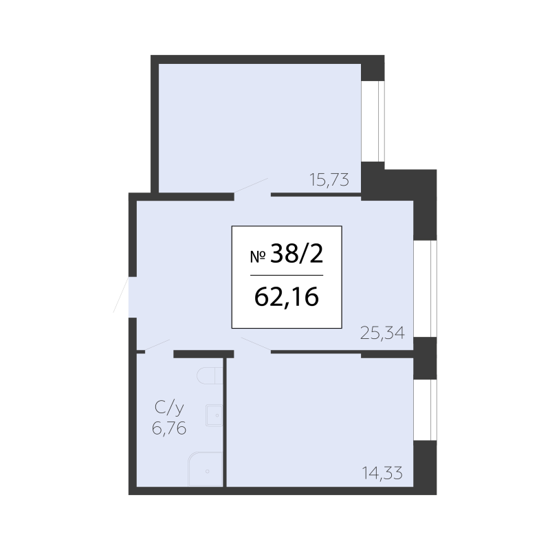 К. пом 62,2 м²