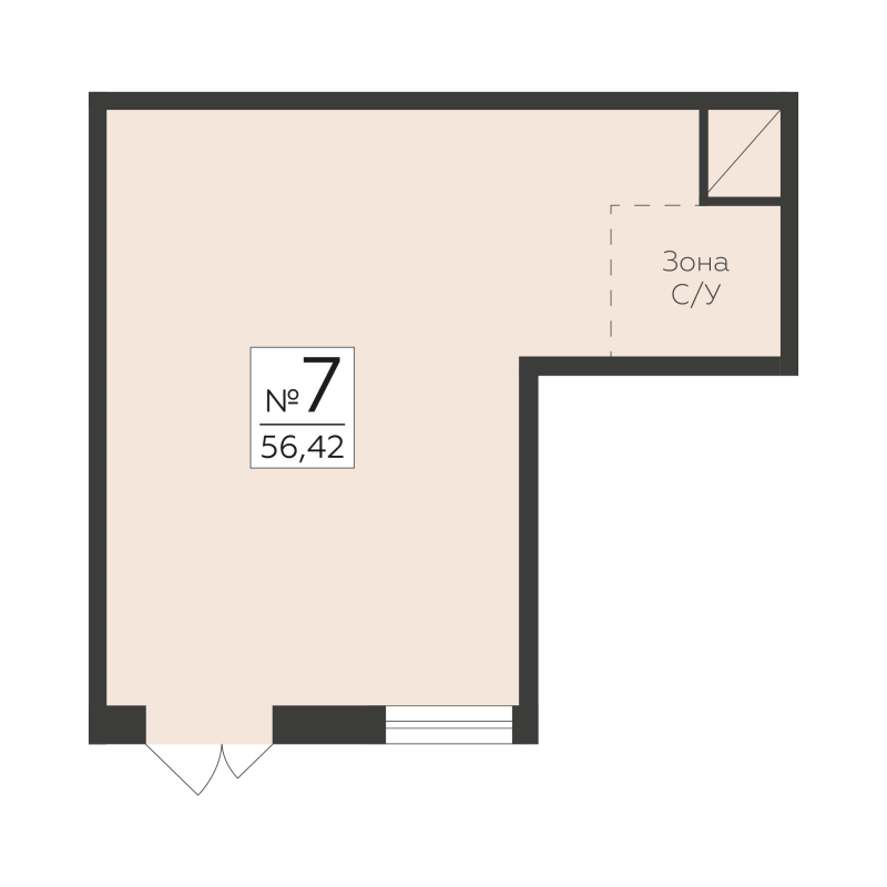 К. пом 73,5 м²