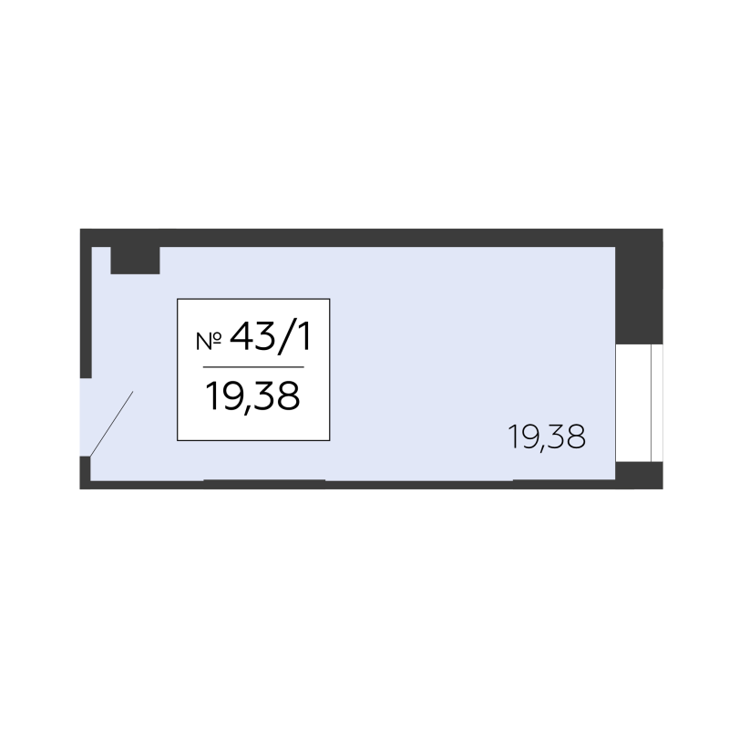 К. пом 19,4 м²