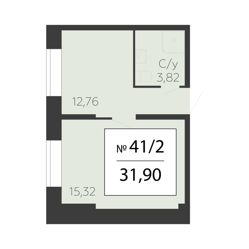 К. пом 31,9 м²