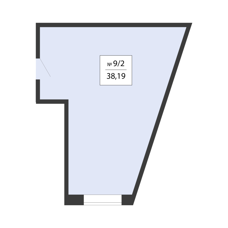 К. пом 38,2 м²