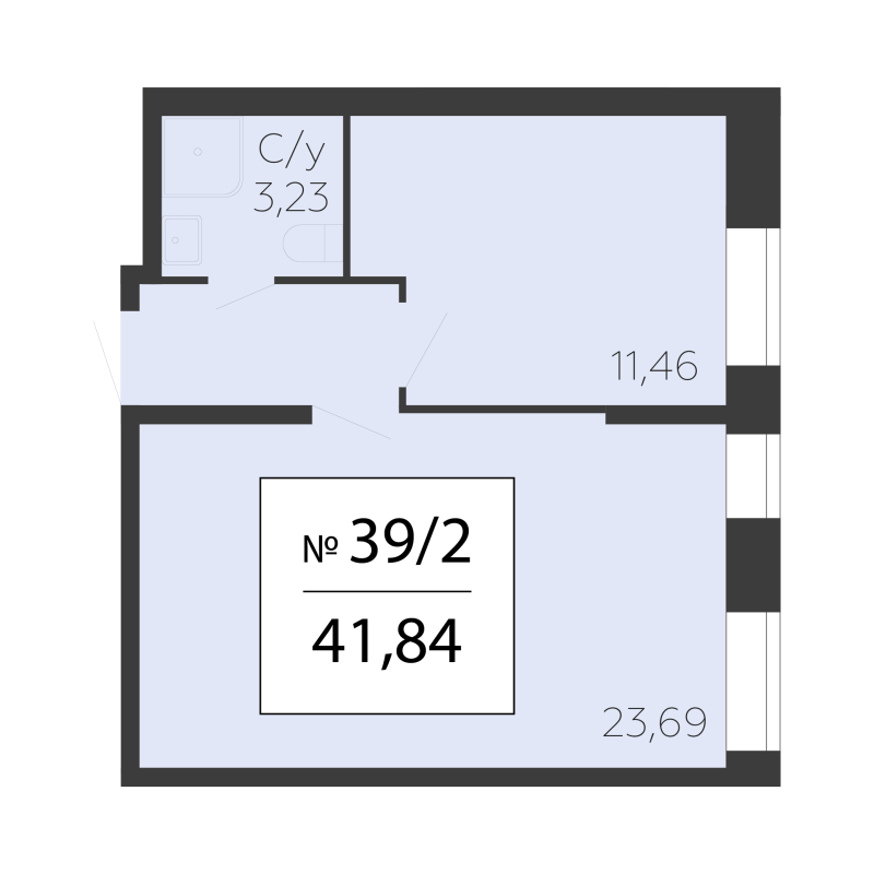 К. пом 41,8 м²
