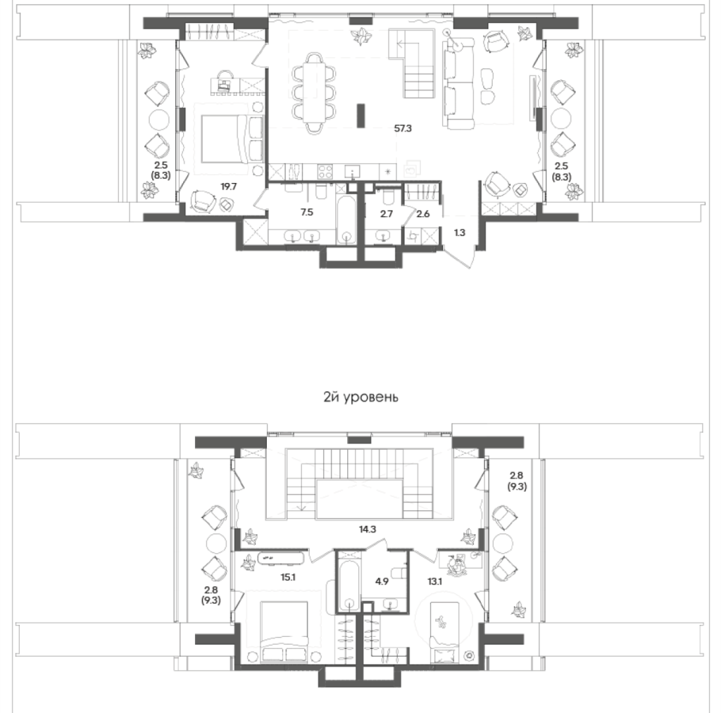 4 ккв (Евро) 179,4 м²