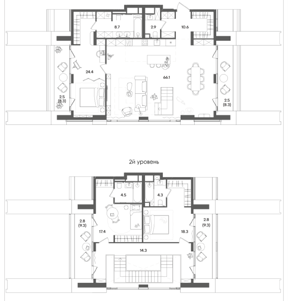 4 ккв (Евро) 147,1 м²