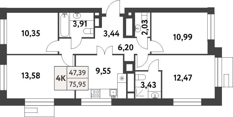 4 ккв
