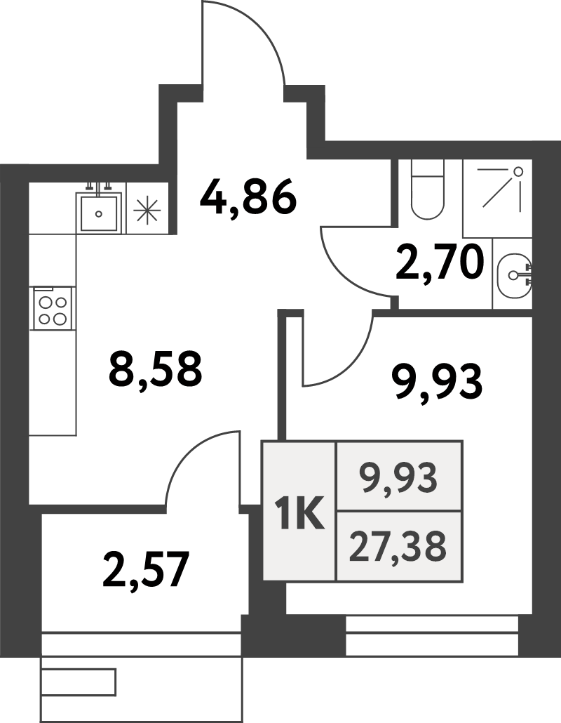 1 ккв