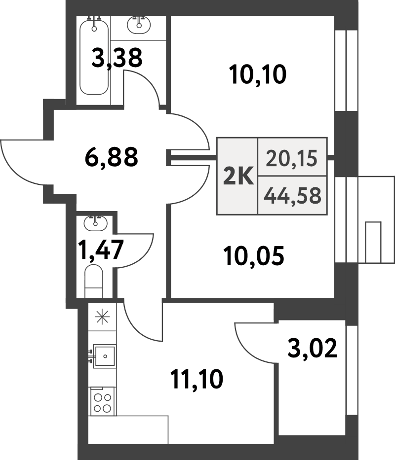 2 ккв