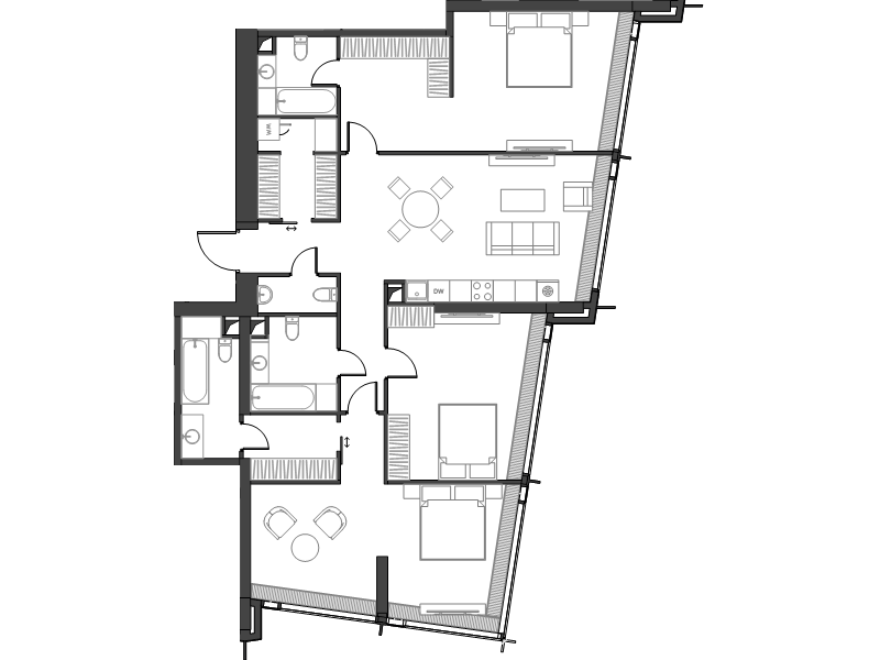 4 ккв (Евро) 141,9 м²