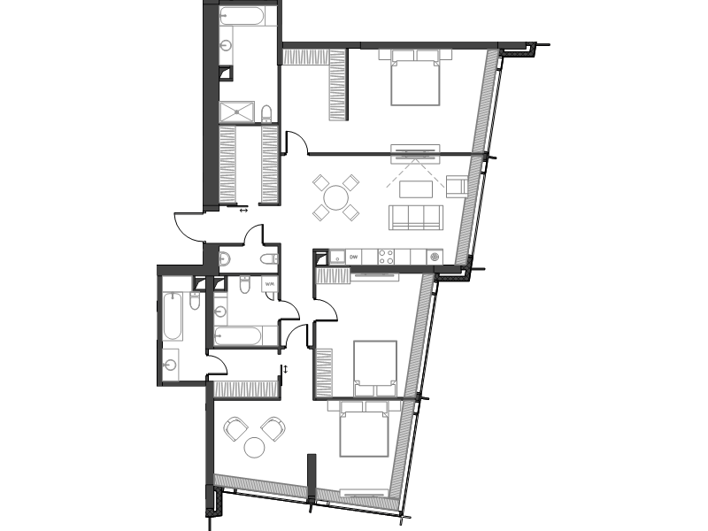 4 ккв (Евро) 149 м²