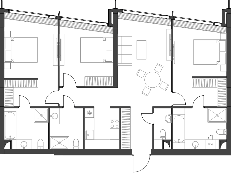 4 ккв (Евро) 111,4 м²