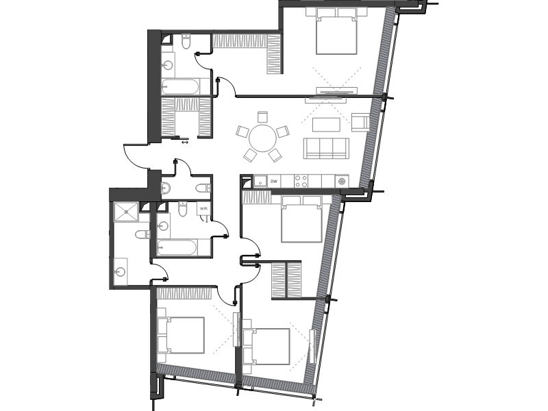 5 ккв (Евро) 138,9 м²